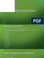 2 El Proceso Legislativo