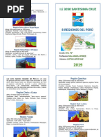 DÍPTICO 8 Regiones Del Peru