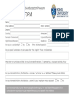 Student Ambassador Program PDF