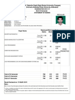 Regular 1811835011024 Gorakh Nath: EXAMINATION 2018-19