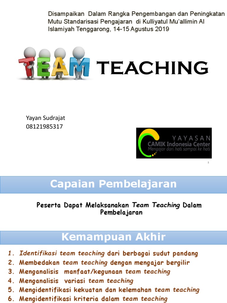Team Teaching Pdf