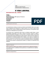 Programa Calidad de La Vida Laboral