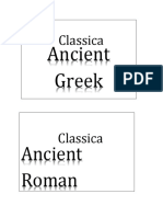 1-Classical and Early Christian