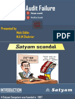 Two Audit Failures: Satyam and WorldCom Scandals