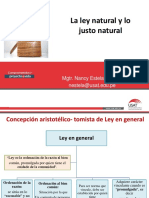 1 La Ley Natural y Lo Justo Natural