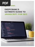 DeepCrawl Ultimate Guide To JavaScript For SEO