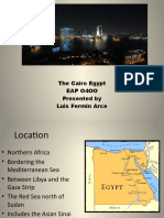 The Cairo Egypt Eap O4Oo Presented by Luis Fermin Arce