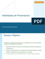 3 Habilidades de Presentación