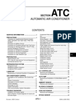 Automatic Air Conditioner: Section