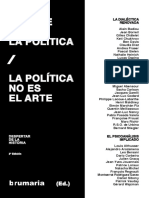 El arte no es la política - La política no es el arte. Despertar de la historia - Brumaria 34.pdf