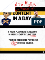 How to Make 64 Pieces of Content 1