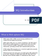 Web Sphere MQ Introduction: By: DN Tiwary