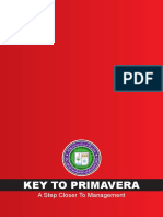 Key To Primavera Title Cover