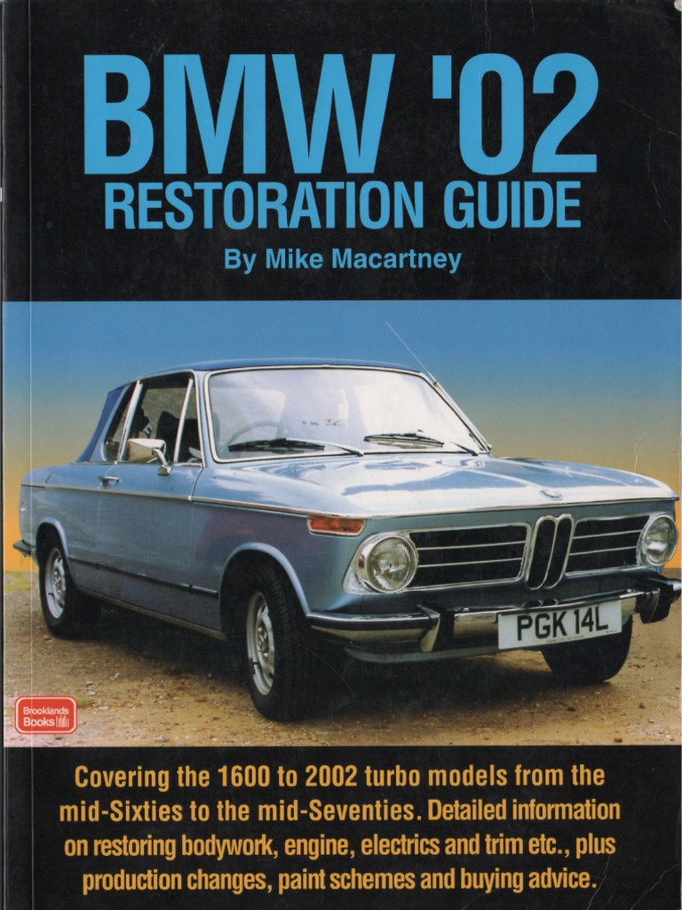 BMW 02 Restoration Guige | PDF