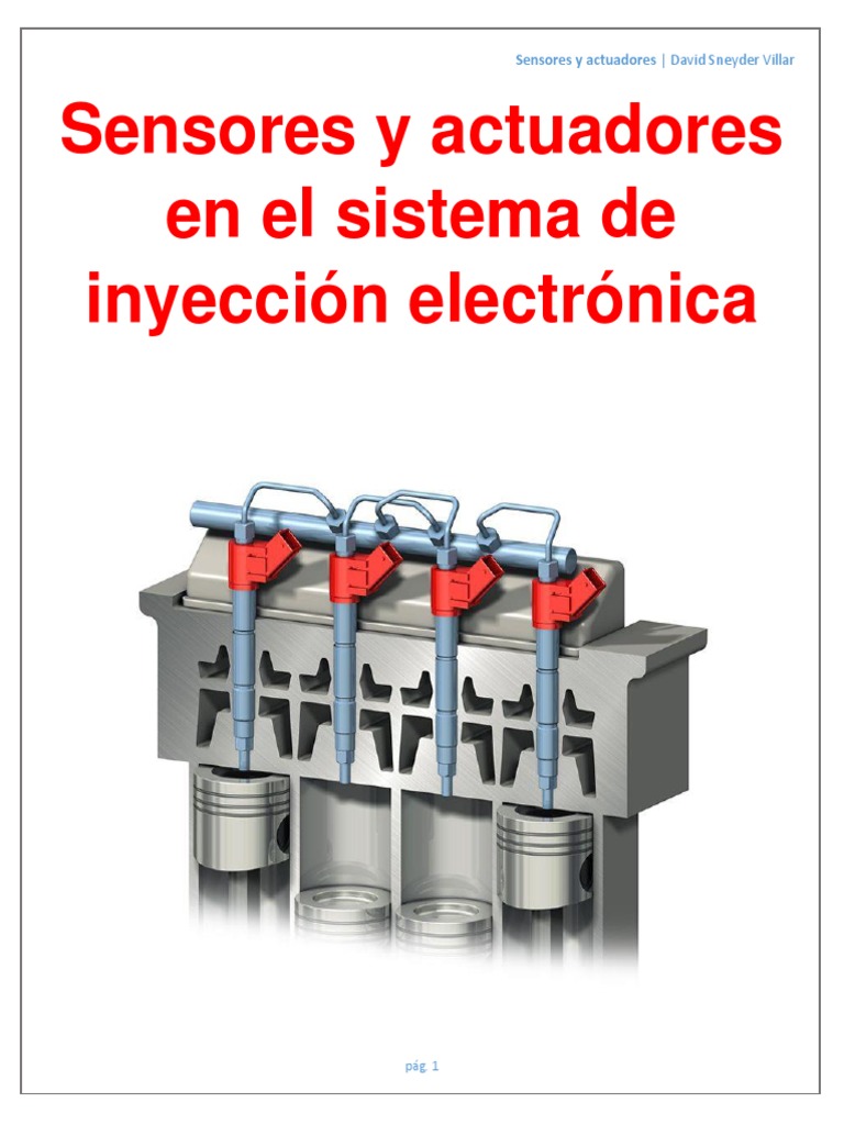 Sensores y Actuadores en El Sistema de Inyección Electrónica Electrónica Solenoide