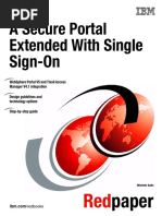 A Secure Portal Extended With Single Sign-On