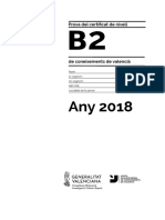 B2 Novembre 2018 PDF