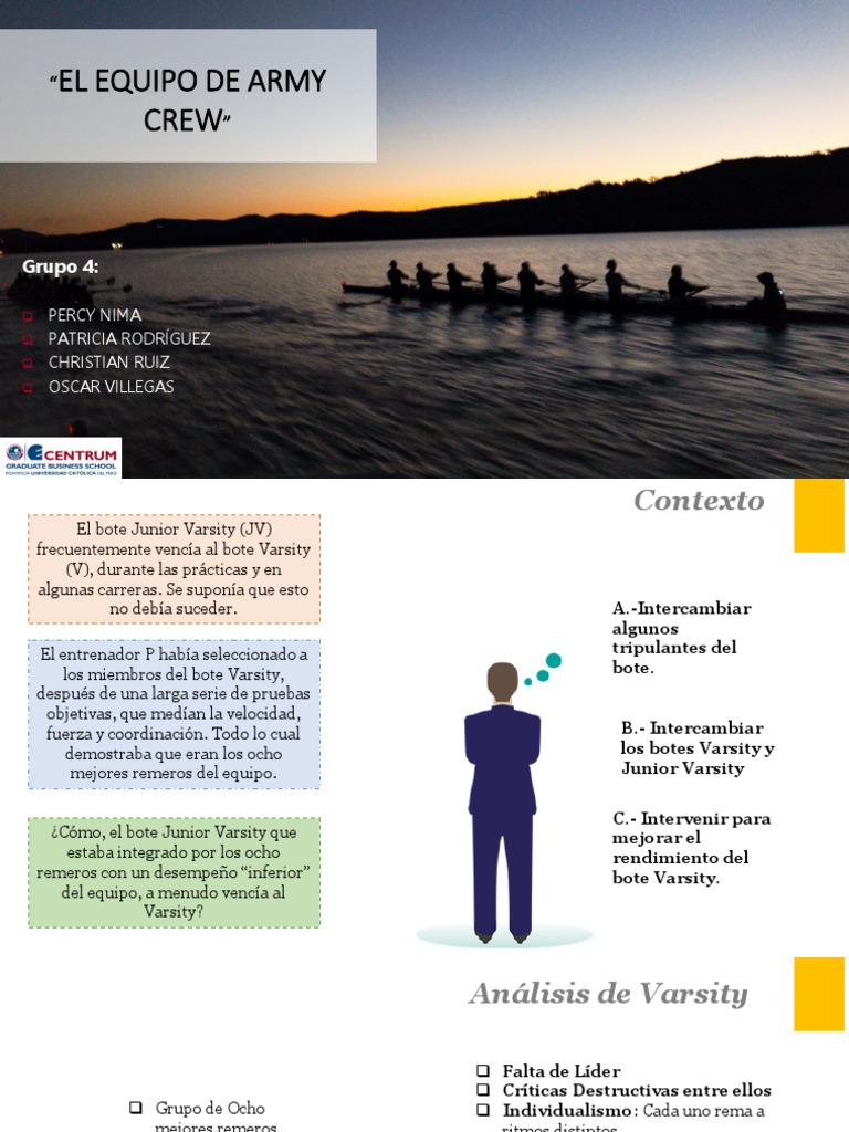 Caso 03 - Army Crew - Grupo 04 | PDF | Deportes