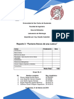 Reporte 2 Hidrologia