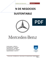 Plan de negocios sustentable Mercedes Benz