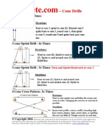 06 Cone Drill List XL Thlete