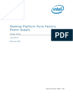 Desktop Platform Form Factors Power Supply