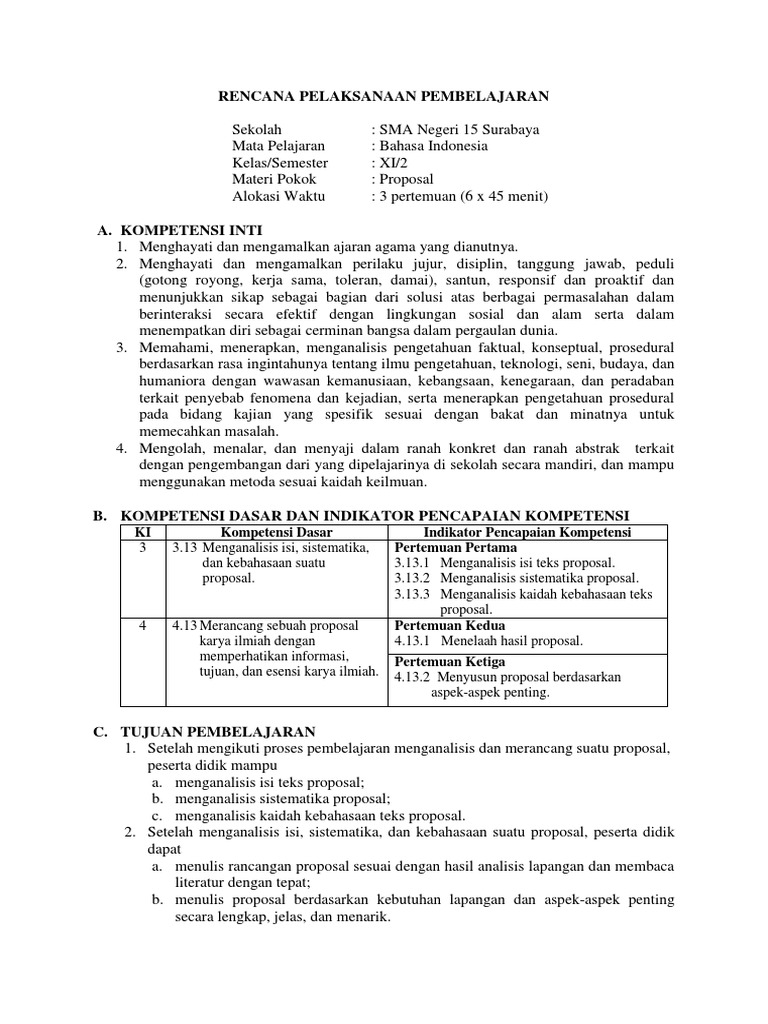 Contoh Soal Menganalisis Isi Sistematika Dan Kebahasaan Proposal Download File Guru
