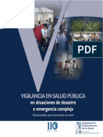 Vigilancia Salud Publica en Emergencias Ops
