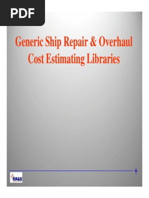 Generic Ship Repair Cost Estimating Libraries.pdf