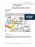 Ingenieria Del Proyecto - Urb Chorrillos