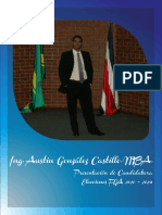 Ing. Austin González Castillo. MBA.: Presentación de Candidatura Elecciones FGA 2020 - 2024
