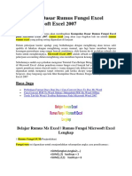 Kumpulan Dasar Rumus Fungsi Excel Pada Microsoft Excel 2007.docx