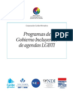PROGRAMAS GOBIERNOS INCLUYENTES LGBTI