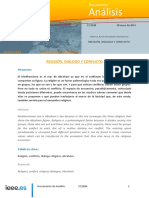 9 y 10 RELIGIÓN - DIÁLOGO Y CONFLICTO Judios Musulmanes y Cristianos