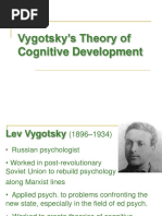 Vygotsky's Theory of Cognitive Development