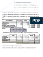 PORTAFOLIO Rentabilidad FIJA y VARIABLES