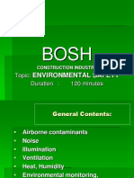 Environmental Safety: Topic: Duration: 120 Minutes