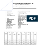 Profil Madrasah Ibtidaiyah Sangkali 2019