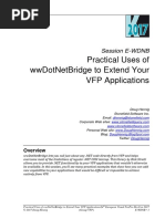 Practical Uses of Wwdotnetbridge To Extend Your VFP Applications