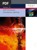 Self Contained Emergency Lighting: Section 10