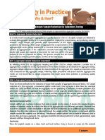 TIP 4 - Aggregate Sample Reduction For Laboratory Testing