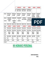 Horario