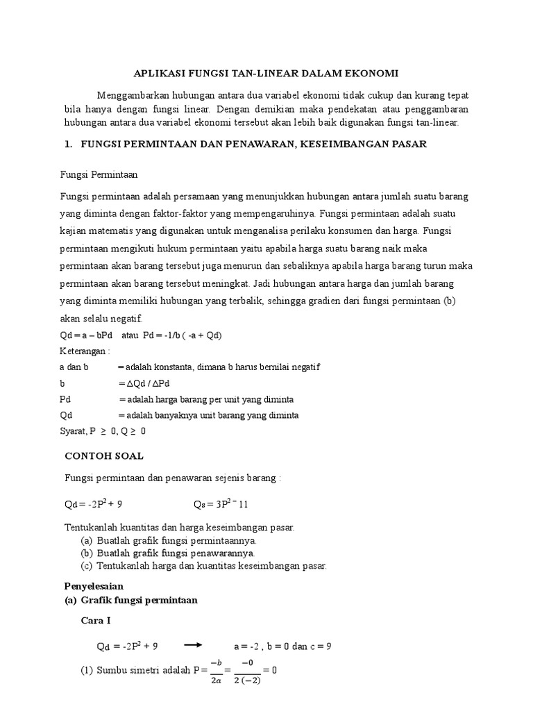 Matematika Bisnis | PDF