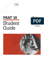 PDF Official Student Guide Psat 10