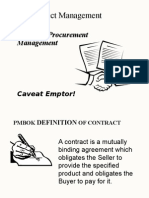 PMchap12a-Contract & Procurement