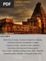 Evolution of Hindhu Temple Architecture