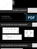 Esforços Cortantes