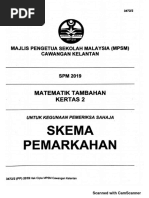 Skema Add Maths K2 Trial Kelantan 2019