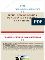 BPM Buenas Practicas de Manufactura: Tecnología de Gestión de Alimentos Y Bebidas. FICHA 1696487