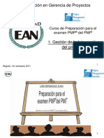 1 Integración EAN REP PMPExam PDF